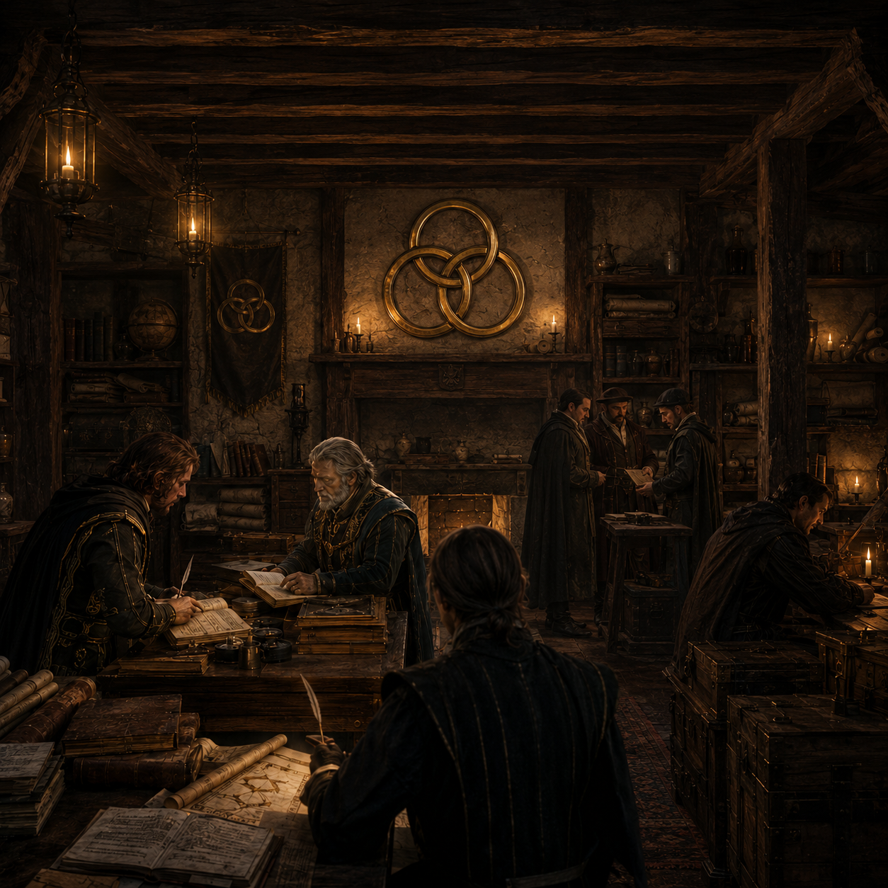 Scene representing The Merchant Guild