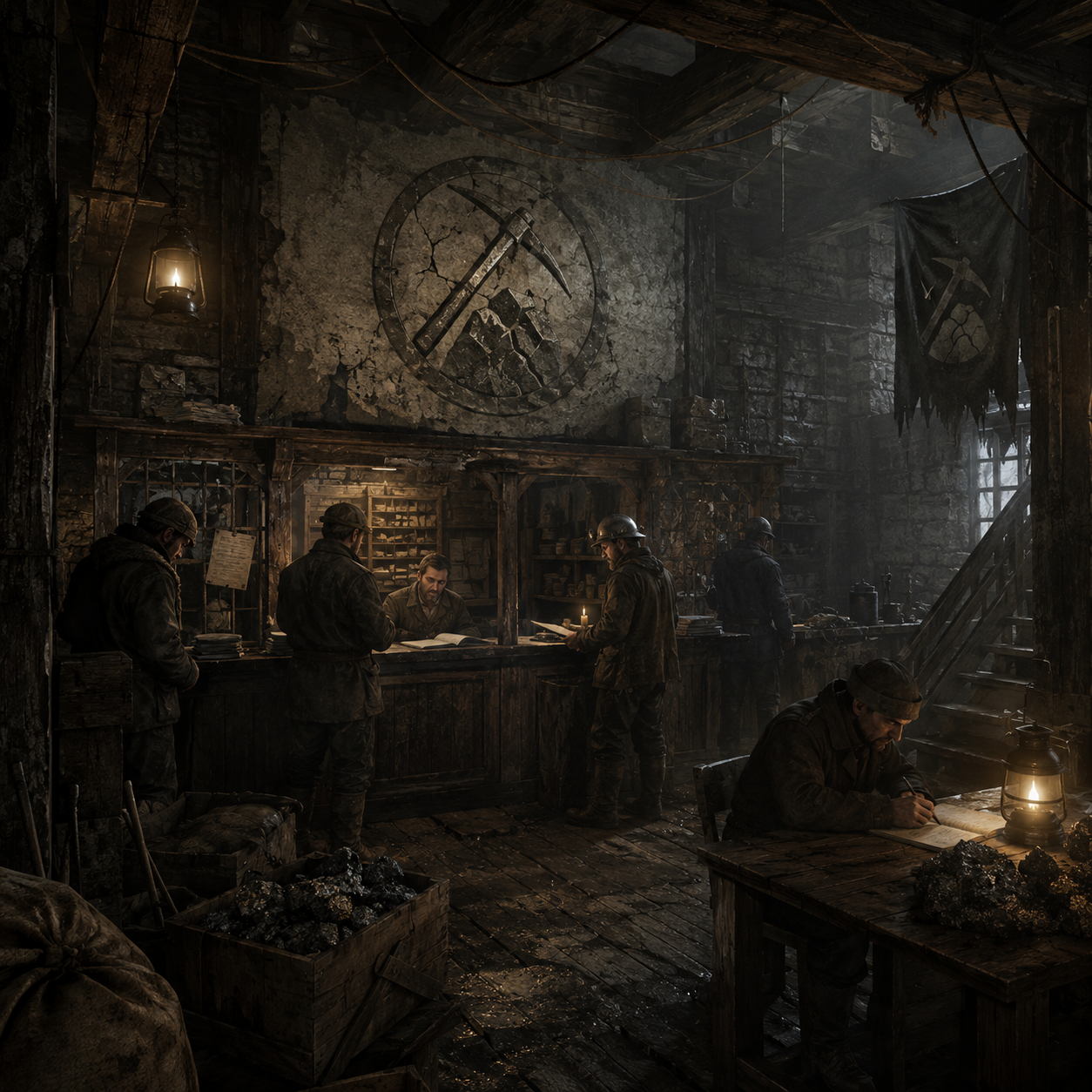 Scene representing The Mining Guild