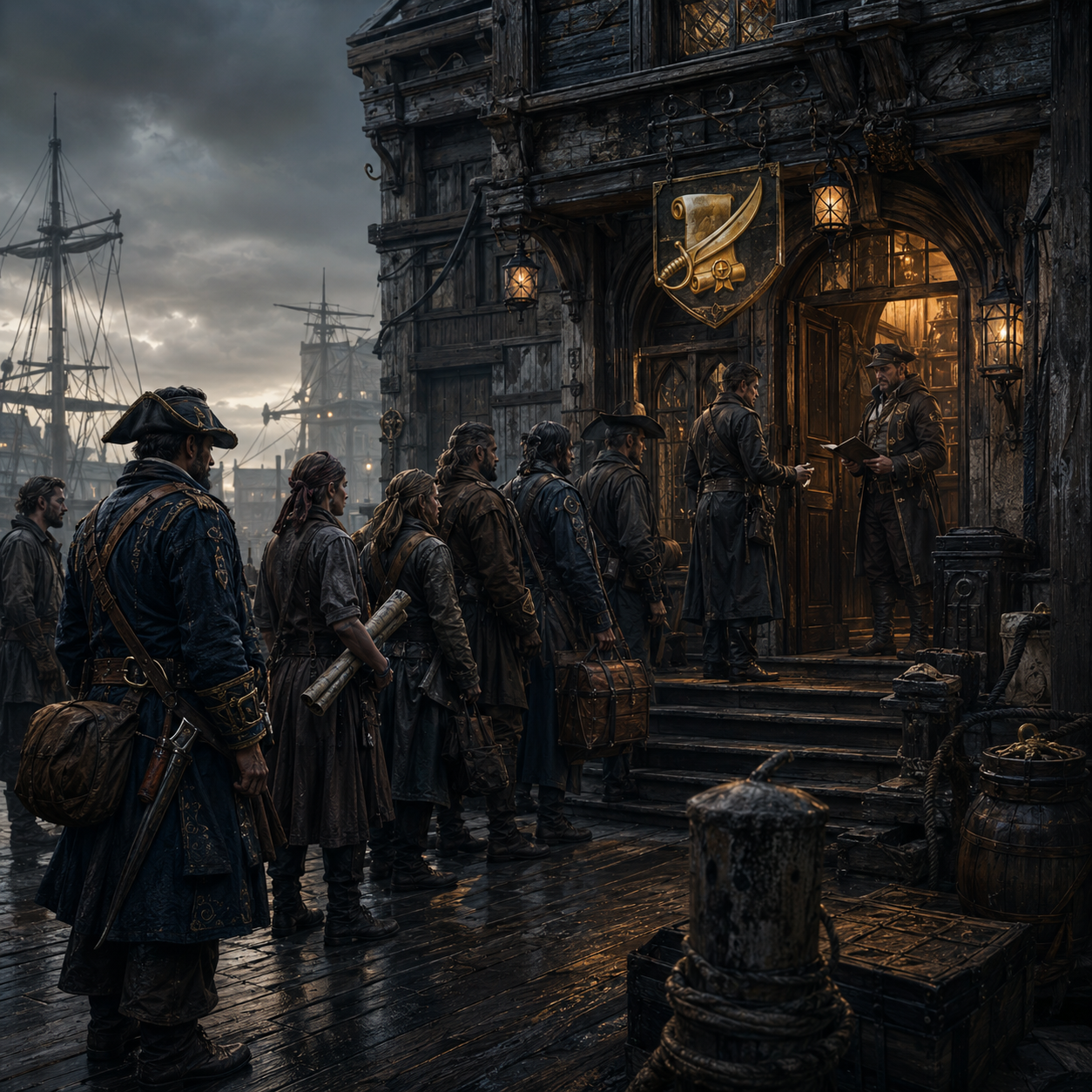 Scene representing The Privateer's Guild