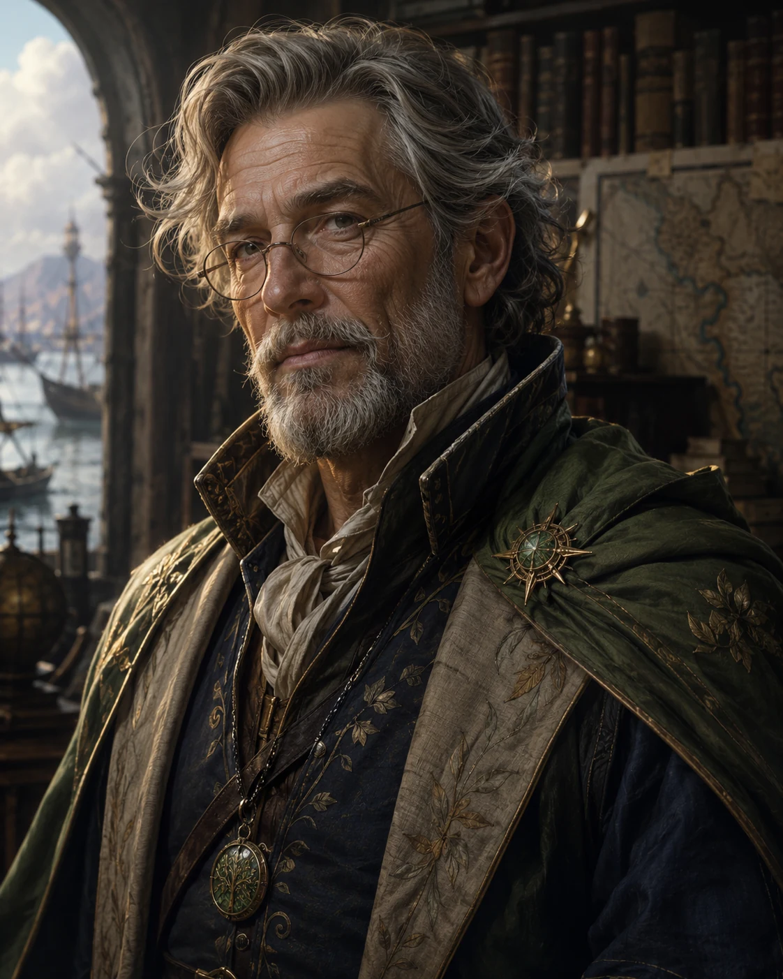 Portrait of Alaric Voss